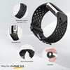 Fitbit Charge 6 Bands/Fitbit Charge 5 Bands| Soft Silicone Band | Black / Navy Blue / Starlight