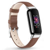 Leather Strap For Fitbit Luxe Strap - Dark Brown