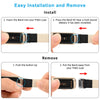 (Pack of 2) Leather Strap For Fitbit Luxe Strap for Women Men - Floral/Red