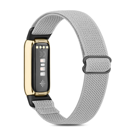 Nylon Band For Fitbit Luxe Bands for Women Men -Grey