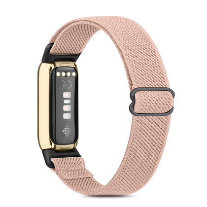 Nylon Band For Fitbit Luxe Bands for Women Men - Pink