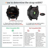 Garmin Fenix 8 43mm / Fenix 7S / 6S / 5S / 7S Pro / 6S Pro / 5S Plus / Epix Pro 42mm | Silicone Band | Grey