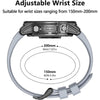Garmin Fenix 8 43mm / Fenix 7S / 6S / 5S / 7S Pro / 6S Pro / 5S Plus / Epix Pro 42mm | Silicone Band | Grey