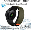 22mm Watch Band For Garmin Fenix E/Fenix8 AMOLED 47mm| Rugged Nylon Quick-Fit Watch Band | Black