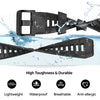 22mm Watch Band For Garmin Fenix E/Fenix8 AMOLED 47mm| 22mm Silicone Band | Dark Blue