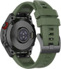 22mm Watch Band For Garmin Fenix E/Fenix8 AMOLED 47mm| 22mm Silicone Band | Dark Green