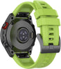22mm Watch Band For Garmin Fenix E/Fenix8 AMOLED 47mm| 22mm Silicone Band | Light Green