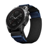 26mm Watch Band For Garmin Fenix 8 51mm / Fenix 7X / 6X / 5X / Enduro/Epix Pro 51mm / Instinct 2X| Rugged Nylon Quick-Fit Watch Band | Blue