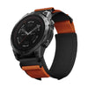 26mm Watch Band For Garmin Fenix 8 51mm / Fenix 7X / 6X / 5X / Enduro/Epix Pro 51mm / Instinct 2X| Rugged Nylon Quick-Fit Watch Band | Orange