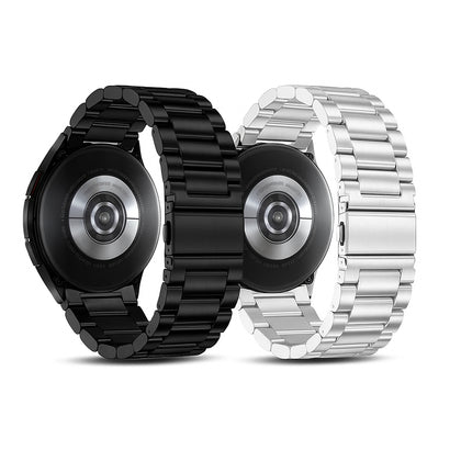 2-Pack Metal Bands for Galaxy Watch – Black & Silver