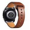 Leather Strap for Samsung Galaxy Watch 4 40mm 44mm/Galaxy Watch 4 Classic/Active 2 40mm 44mm/Galaxy Watch 3 41mm Bands, 20mm Genuine Leather Replacement Wristband Strap For Men Women-Brown2