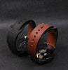 Leather Strap for Samsung Galaxy Watch 4 40mm 44mm/Galaxy Watch 4 Classic/Active 2 40mm 44mm/Galaxy Watch 3 41mm Bands, 20mm Genuine Leather Replacement Wristband Strap For Men Women-Brown2