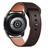 Samsung Galaxy Watch 4 40mm 44mm/Classic/Active 2 40mm 44mm/Galaxy Watch 3 41mm | Leather Wristband Strap | Dark Brown