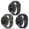 Samsung Galaxy Watch 7 ultra Watch Band | Silicone Sport Band | Pack Of 3 Multi color