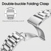 Stainless Steel Watch Strap For Samsung Galaxy Watch Ultra 47mm Strap Band -Silver