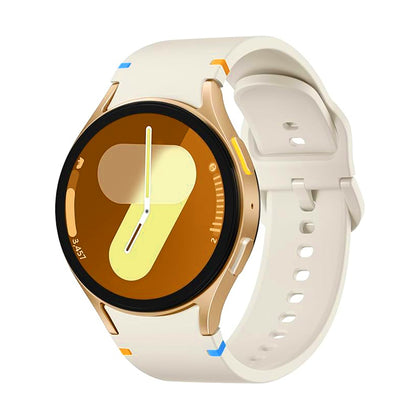 Silicone Bands For Samsung Galaxy Watch 8 Band 40mm 44mm, Galaxy Watch 8 Classic Band 46mm 
- Beige