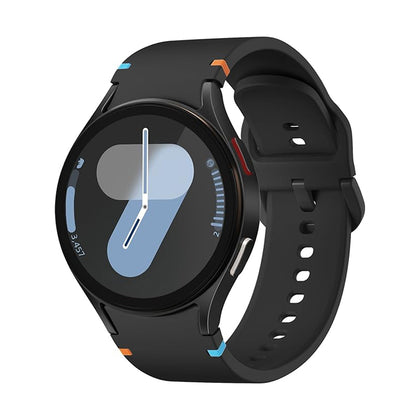 Silicone Bands For Samsung Galaxy Watch 8 Band 40mm 44mm, Galaxy Watch 8 Classic Band 46mm 
- 
Black