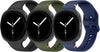 3-Pack Silicone Bands for Galaxy Watch 8/8 Classic – Multi1