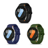 3-Pack Silicone Bands for Galaxy Watch 8/8 Classic – Multi1