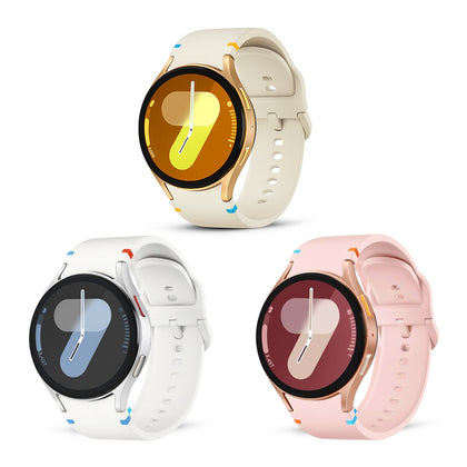 3-Pack Silicone Bands for Galaxy Watch 8/8 Classic – Multi2