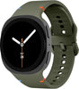 Silicone Bands For Samsung Galaxy Watch 8 Band 40mm 44mm, Galaxy Watch 8 Classic Band 46mm 
- Green