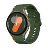 Silicone Bands For Samsung Galaxy Watch 8 Band 40mm 44mm, Galaxy Watch 8 Classic Band 46mm 
- Green