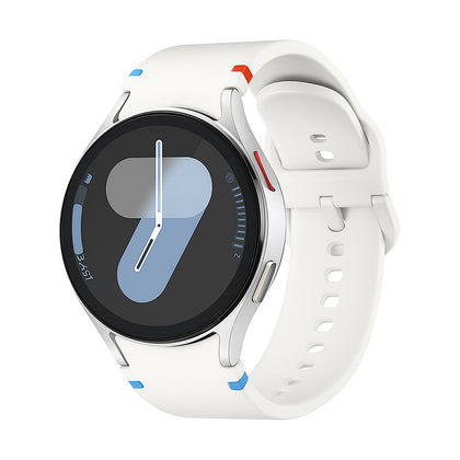 Silicone Bands For Samsung Galaxy Watch 8 Band 40mm 44mm, Galaxy Watch 8 Classic Band 46mm 
- White