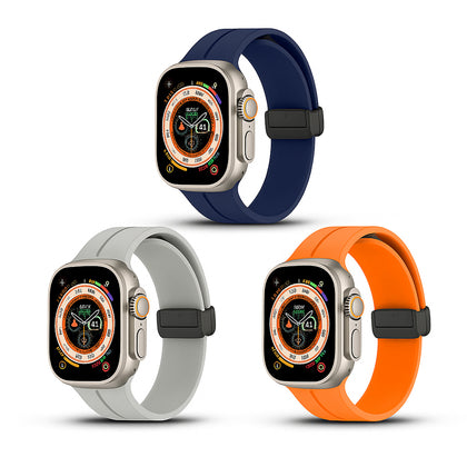 3-Pack Magnetic Silicone Bands for Galaxy Watch 8 – Multi1