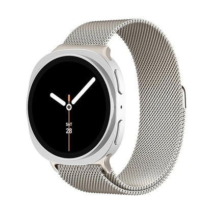 Milanese Loop Metal Band for Samsung Galaxy Watch 8 Band 40mm 44mm/8 Classic 46mm Women Men- Classic Gold
