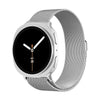 Milanese Loop Metal Band for Samsung Galaxy Watch 8 Band 40mm 44mm/8 Classic 46mm Women Men- Silver