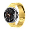 Metal Band For Samsung Galaxy Watch 8 Band 40mm 44mm/Galaxy Watch 8 Classic 46mm for Men Women- Gold