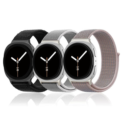 Nylon Straps For Samsung Galaxy Watch 8 44mm 40mm/Galaxy Watch 8 Classic 46mm for Men Women- Pack of 3