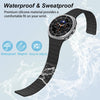 Samsung Galaxy Watch 8 Band 40mm 44mm| Silicone Straps | Black/Orange