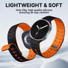Samsung Galaxy Watch 8 Band 40mm 44mm| Silicone Straps | Black/Orange