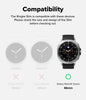 Samsung Galaxy Watch 8 Classic 46mm Case| Slim Series |Clear & Alpine Clear