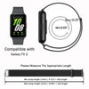 2-Pack Milanese Loop Bands for Galaxy Fit 3 – Stainless Steel