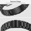 2-Pack Metal Bands for Galaxy Fit 3 – Stainless Steel