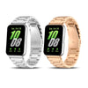 2-Pack Metal Bands for Galaxy Fit 3 – Stainless Steel