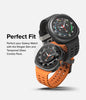 Samsung Galaxy Watch Ultra 47mm Case + Tempared Glass Sceen Protector [Combo] - Titanium Black