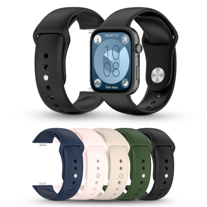 Huawei Watch Fit 3/Fit 4/Fit 4 Pro|Silicone Watch Bands | Pack of 5