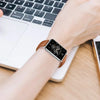 3-Pack Leather Bands for Huawei Watch Fit 3/4 – Pink/White/Red