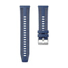 22mm Nylon& Silicone Strap For HUAWEI Watch GT 5 / GT 4 / GT 3 / GT 2 Pro / Watch 4 /5 Pro 46mm for Men and Women- Blue