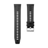 22mm Nylon& Silicone Strap For HUAWEI Watch GT 5 / GT 4 / GT 3 / GT 2 Pro / Watch 4 /5 Pro 46mm for Men and Women- Black