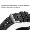 22mm Nylon& Silicone Strap For HUAWEI Watch GT 5 / GT 4 / GT 3 / GT 2 Pro / Watch 4 /5 Pro 46mm for Men and Women- Black
