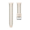 22mm Nylon& Silicone Strap For HUAWEI Watch GT 5 / GT 4 / GT 3 / GT 2 Pro / Watch 4 /5 Pro 46mm for Men and Women- Beige