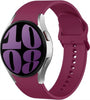Samsung Galaxy Watch 7 6 5 4 FE 40mm 44mm 45mm| Silicone Straps | Plum