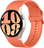 Samsung Galaxy Watch 7 6 5 4 FE 40mm 44mm 45mm| Silicone Straps | Orange