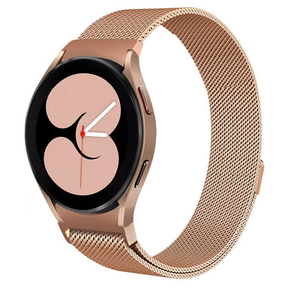 20mm Samsung Galaxy Watch 4 | Milanese Watch Band Strap  | Rose Gold