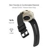 20mm Silicone Bands For Samsung Galaxy Watch 6/5/4 Band 40/ 44mm, Galaxy Watch 6 Classic Bands 43m/47mm | Black