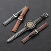 20mm Watch Bands Leather Bands | Samsung Galaxy Watch 6/5/4 Band 40/ 44mm, Galaxy Watch 6 Classic Bands 43m/47mm| Light Brown